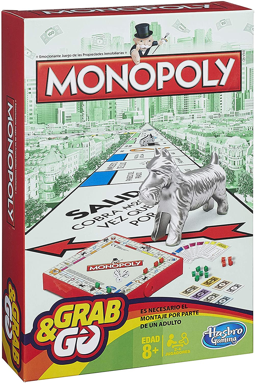 Hasbro jeu Monopoly Voyage...
