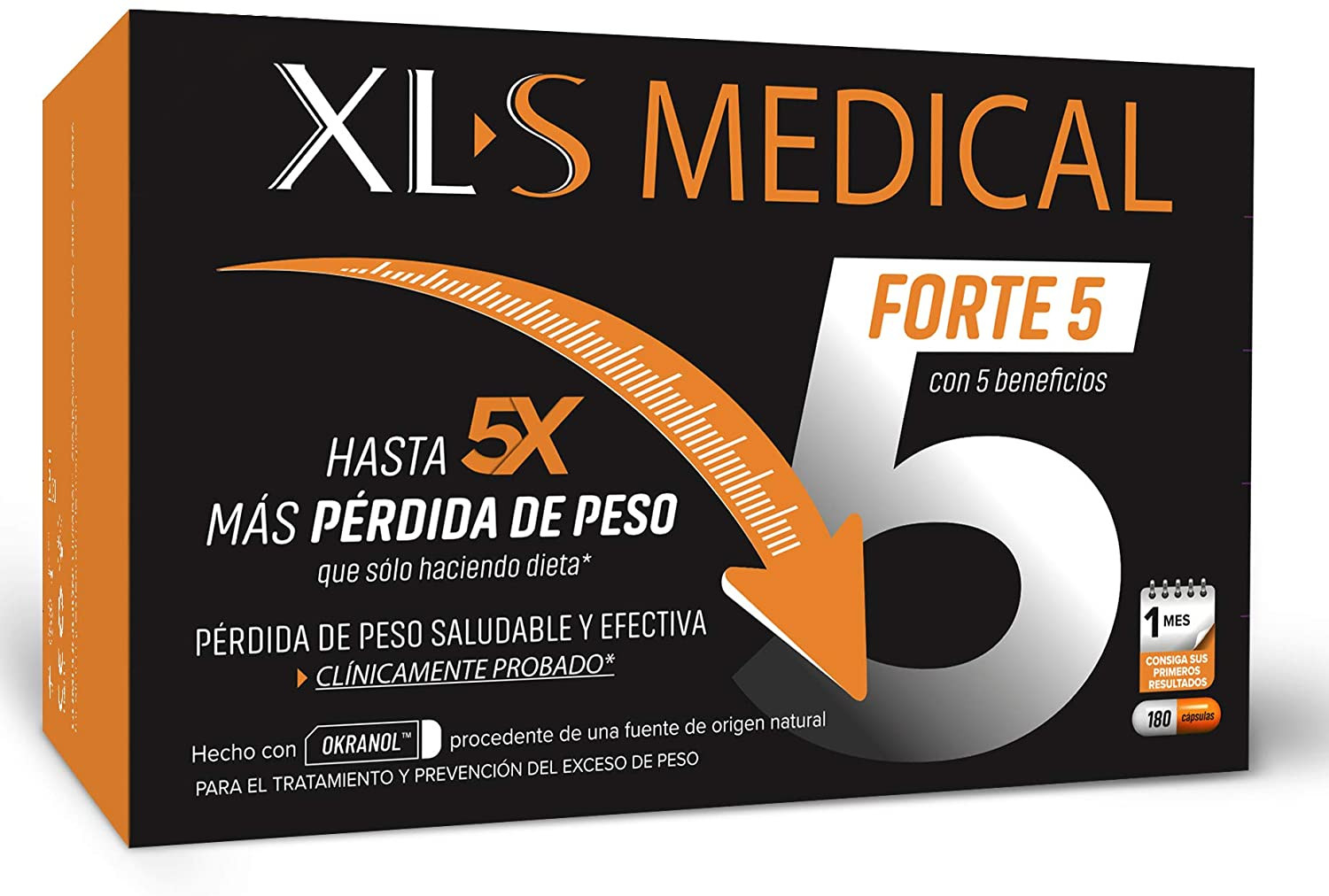 Forte XLS médicale 5-100% Veg...