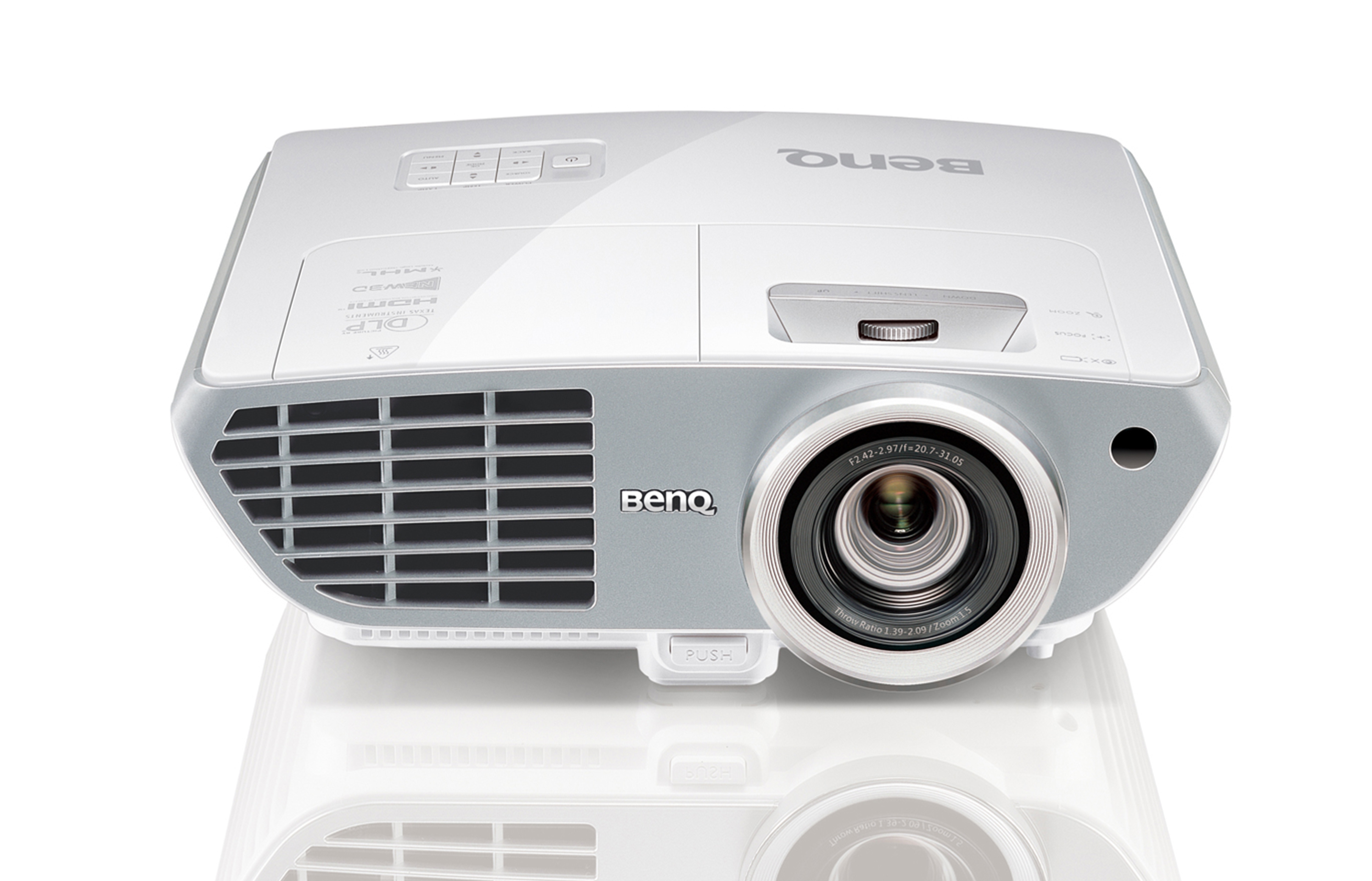 BenQ W1350 2500ANSI DLP Projector FHD (Without Remote) Refurbished
